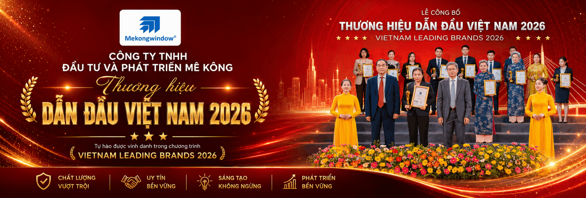 Thương hiệu dẫn đầu Việt Nam 2026